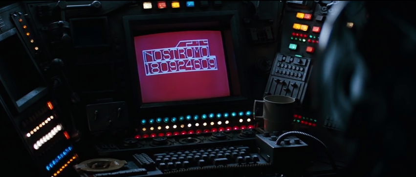 Nostromo boot screen capture